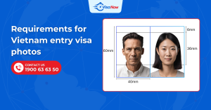 Requirements for Vietnam entry visa photos
