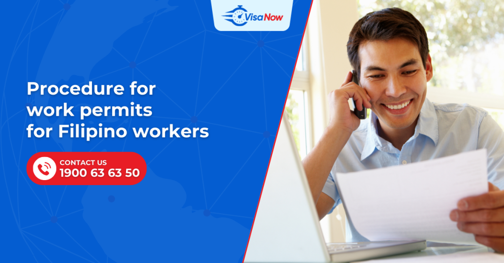 Procedure for work permits for Filipino workers