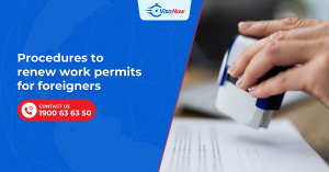 Procedures to renew work permits for foreigners