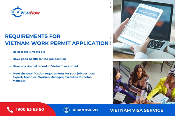 Requirements for Vietnam work permit application