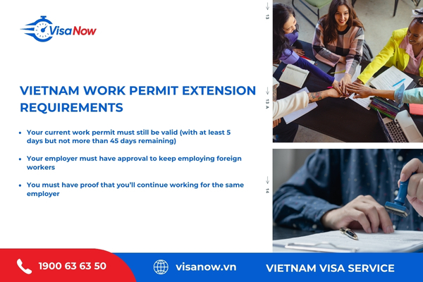 Requirements for Vietnam work permit extension