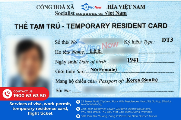 Temporary residence card renewal process