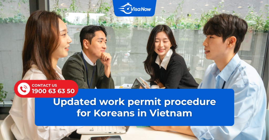 Updated work permit procedure for Koreans