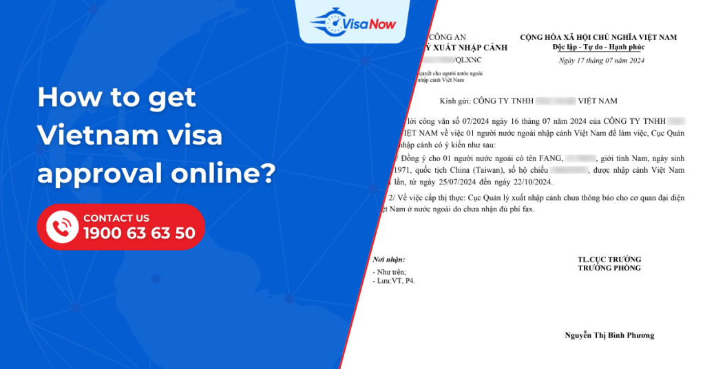 Vietnam approval entry applications for foreigners