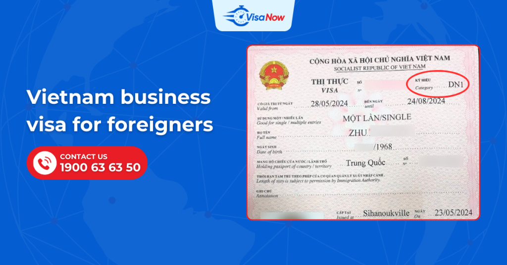 Vietnam business visa for foreigners