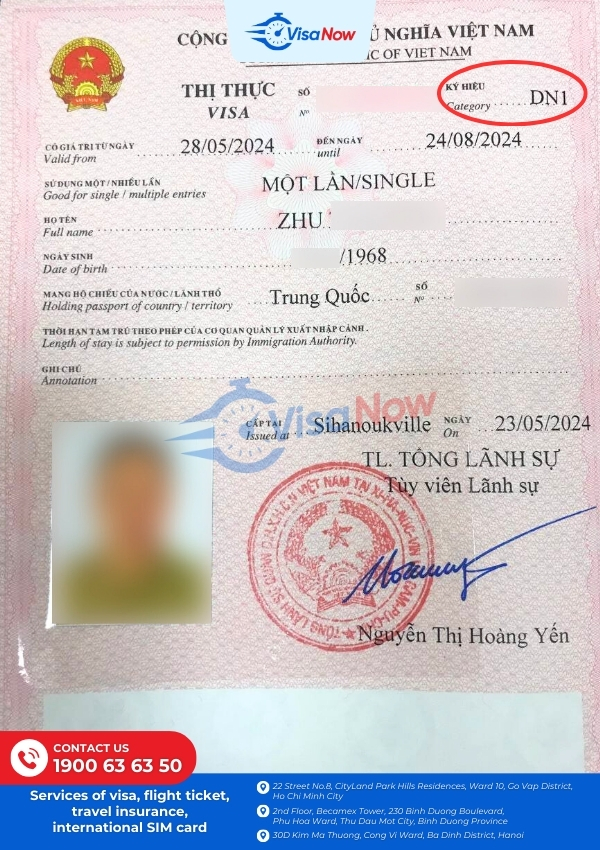 Vietnam business visa service
