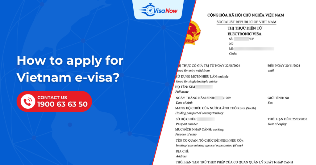 Vietnam e-visa application for foreigners