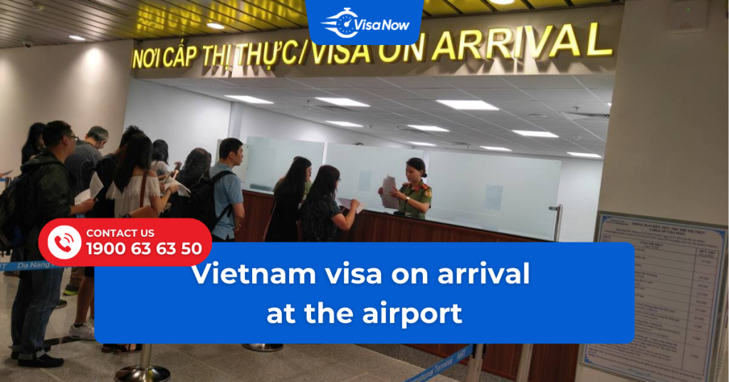 Vietnam visa on arrival at the airport