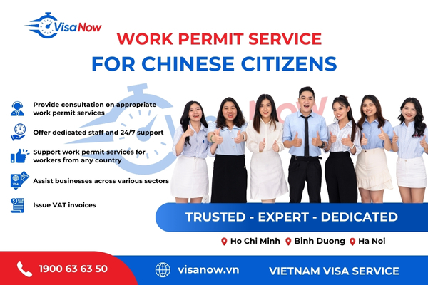 Vietnam work permit services for Chinese citizens