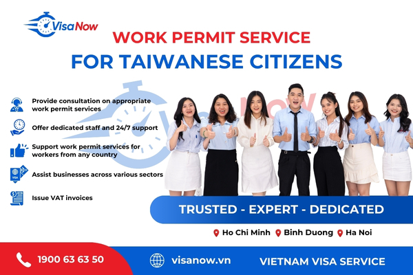 Vietnam work permit services for Taiwanese citizens