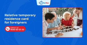 Relative temporary residence card for foreigners
