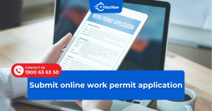 Submit online work permit application