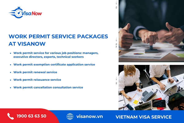 Work permit service packages