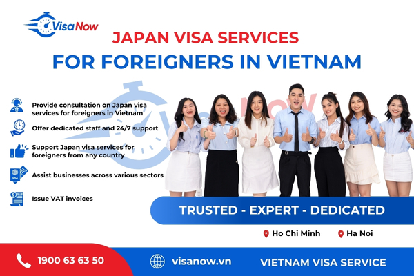Japan visa services for foreigners in Vietnam
