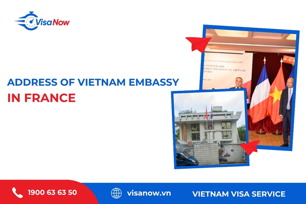 Address of Vietnam Embassy in France