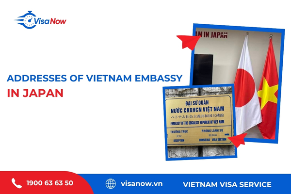 Address of Vietnam Embassy in Japan