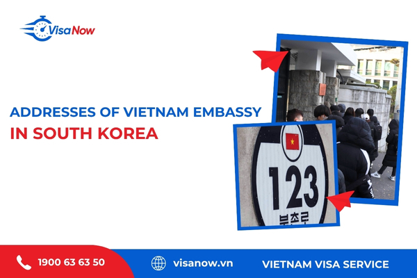 Address of Vietnam Embassy in South Korea