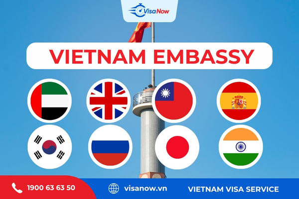 List of Vietnam Embassy addresses